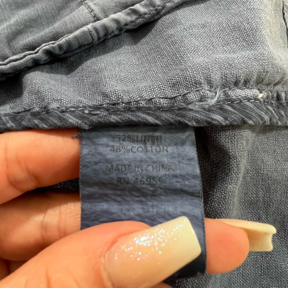 NSF button down shacket - Picture 3 of 3